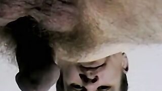 Bi hottie Hollywood squirts a huge load out of his cock