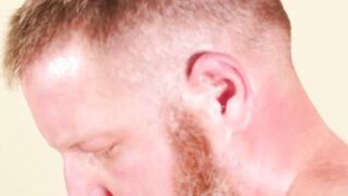 Bears Ronan Delaney and Russell Tyler suck and bare fuck