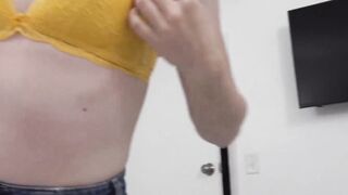 Busty babe Nikki Sweet sucks hard cock before doggystyle fuck