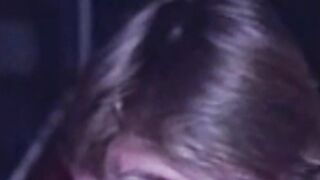 Handsome classic gay wanking off hairy cock and spraying cum