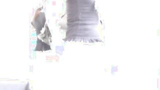 Japanese babe filmed peeing with sneaky cam