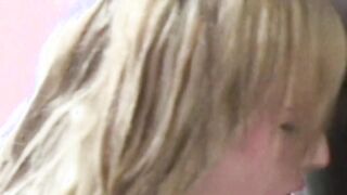 Blonde Stacie Ride Her Man - Stacie & Marcus Ebony two
