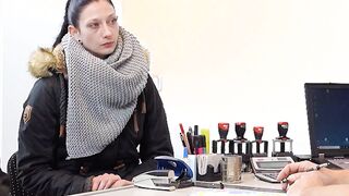 German real lovers try risky anal banged! into office and got almost caught