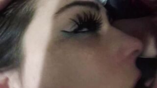 Cum Facial For Goddess Stella - Stella Mae & Sancho Villax two