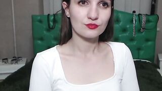 Ukrainian babe shows small tits on webcam