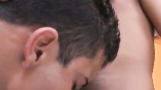 Handsome studs from Brazil pounding after sloppy blowjobs