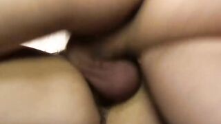 Stud barebacks young gay and fills his tight ass with cum
