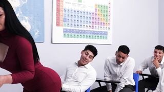 Complacent teacher