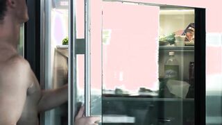 Hansome man barebaking hunk after sucking big fat dick