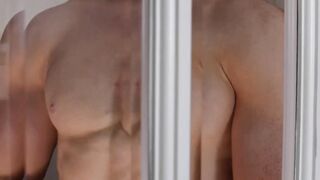 Athletic stud Dacotah Red deep rides stepbro Alex Tanners massive cock