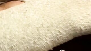 Naughty twink Wiley jerking off before fetish cum on feet