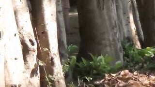 Japanese lady had to go so bad that she peed in the street