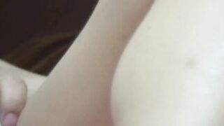 Japanese beauty secretly filmed while rubbing her pussy