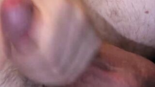 Naughty jock solo jerking off and massage his testicles