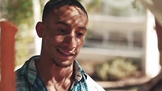 Gay cowboy anal fucks black man