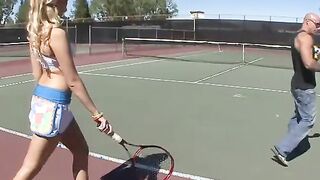 Tennis Bombshell Fucked Deep - Mallory Rae Murphy & Barry Scott two