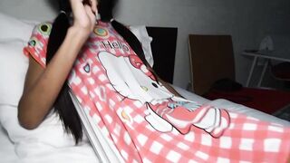 Cute slender ladyboy enjoyed ass fucking
