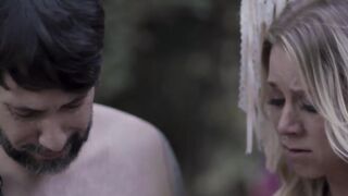Almost married man fucks blue haired babe