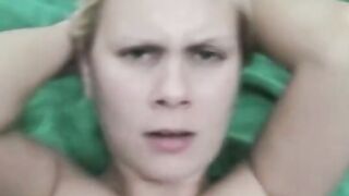 Shy Blonde Amber Gets Fuck Into The Woods - Shy Blonde Amber Gets Pounded Into The Woods two
