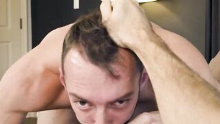 Fit stud David Skylar bareback rails horny stepbro Johnny B before cumspray