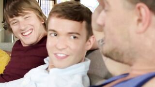 Tom Faulk fucks his step brother Gabriel Cross in the ass