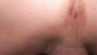 Mature amateur working on his long hard dick until he cums
