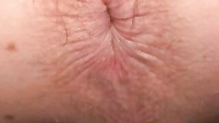 Mature amateur working on his long hard dick until he cums