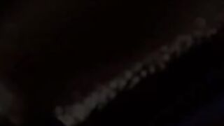 Sinful babes pussy licked and creampied by lover in the dark