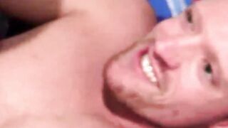 Tattooed amateur jock blows friend before riding him hard