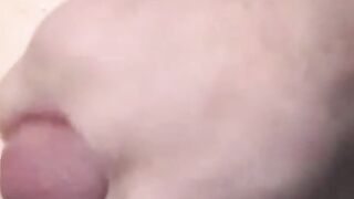 Kinky gay pervert jacks off to a male sex doll