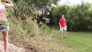 Kendra Will Do Anything To Got Home - Kendra Lynn & Winston two