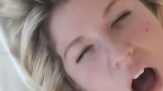 Billy Long Pounds Bunni's Tight Shaven Twat - Billy Huge Pounds Bunni's Tight Shaven Vagina two