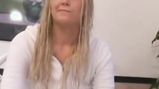 Nervous Kailey Spreads And Jerks Her Trimmed Snatch - Nervous Kailey Spreads And Jerks Her Trimmed Twat two