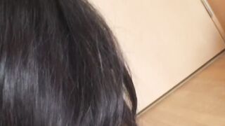 Adorable Japanese babes enjoy their lesbian time together