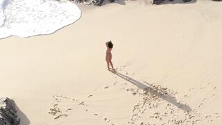 Beautiful small tits Asian babe posing