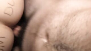 Bearded and inked hunk rewards his lover with raw fucking