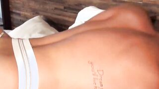 Sexy jockstrap wearing bottom Alex Mason fucked doggystyle