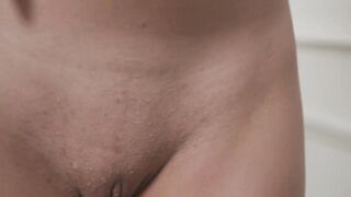 Sensual nubile is rubbing her clit as she is ready to cum