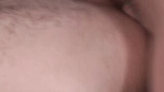 Latin barebacked in missionary and cum covered on his ass