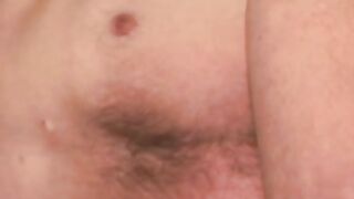 Mature dude strokes huge stiff cock solo mode on his camera