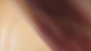 Euro teen fingers herself before riding old man in POV