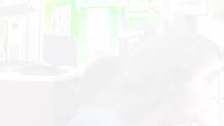 Horny and beautiful amateur pussy played at kinky pawnshop