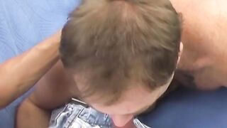 Backdoor bandit cumming hard after outdoor bareback