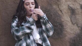 Sexy April Olsen fucks her classmate