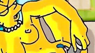 Mature orgasms of famous toons