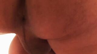Cute big tits Gizelle penetrating this dudes asshole hard