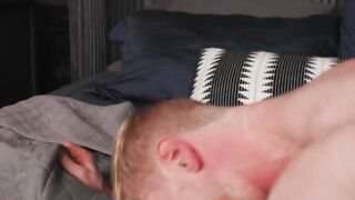 Two muscle big cock buddies fuck on a boat