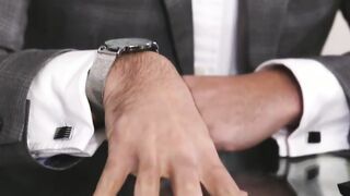 Real estate agent is fucked for a job in the office