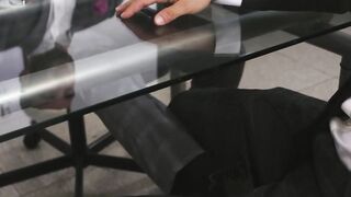 Real estate agent is fucked for a job in the office