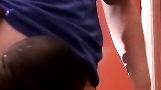 Chubby straight guy Chez enjoys fucking a raw black ass